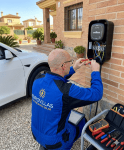 Instalar punto de carga para coche eléctrico en eurovillas