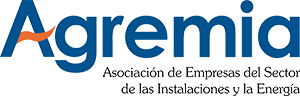 Logotipo de AGREMIA, Asociación de Empresas del Sector de las Instalaciones y la Energía